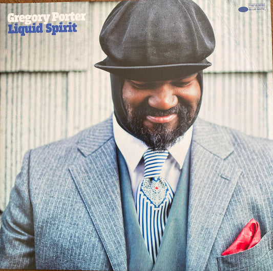 Image of Front Cover of 2xLP - EX/EX - GREGORY PORTER, Liquid Spirit (Blue Note; 602577967641, UK & Europe 2019 Reissue, Gatefold, 2 Inners, Clear Vinyl), Opened Instore, Still In Stickered Shrinkwrap,  - 2546022S