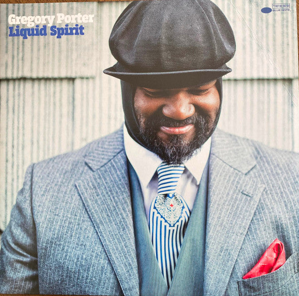Image of Front Cover of 2xLP - EX/EX - GREGORY PORTER, Liquid Spirit (Blue Note; 602577967641, UK & Europe 2019 Reissue, Gatefold, 2 Inners, Clear Vinyl), Opened Instore, Still In Stickered Shrinkwrap,  - 2546022S