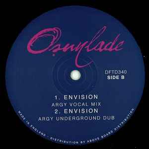 Image of Back Cover of 12" - /VG+ - OSUNLADE, Envision (Defected; DFTD340, UK 2012), ,  - 2546043S