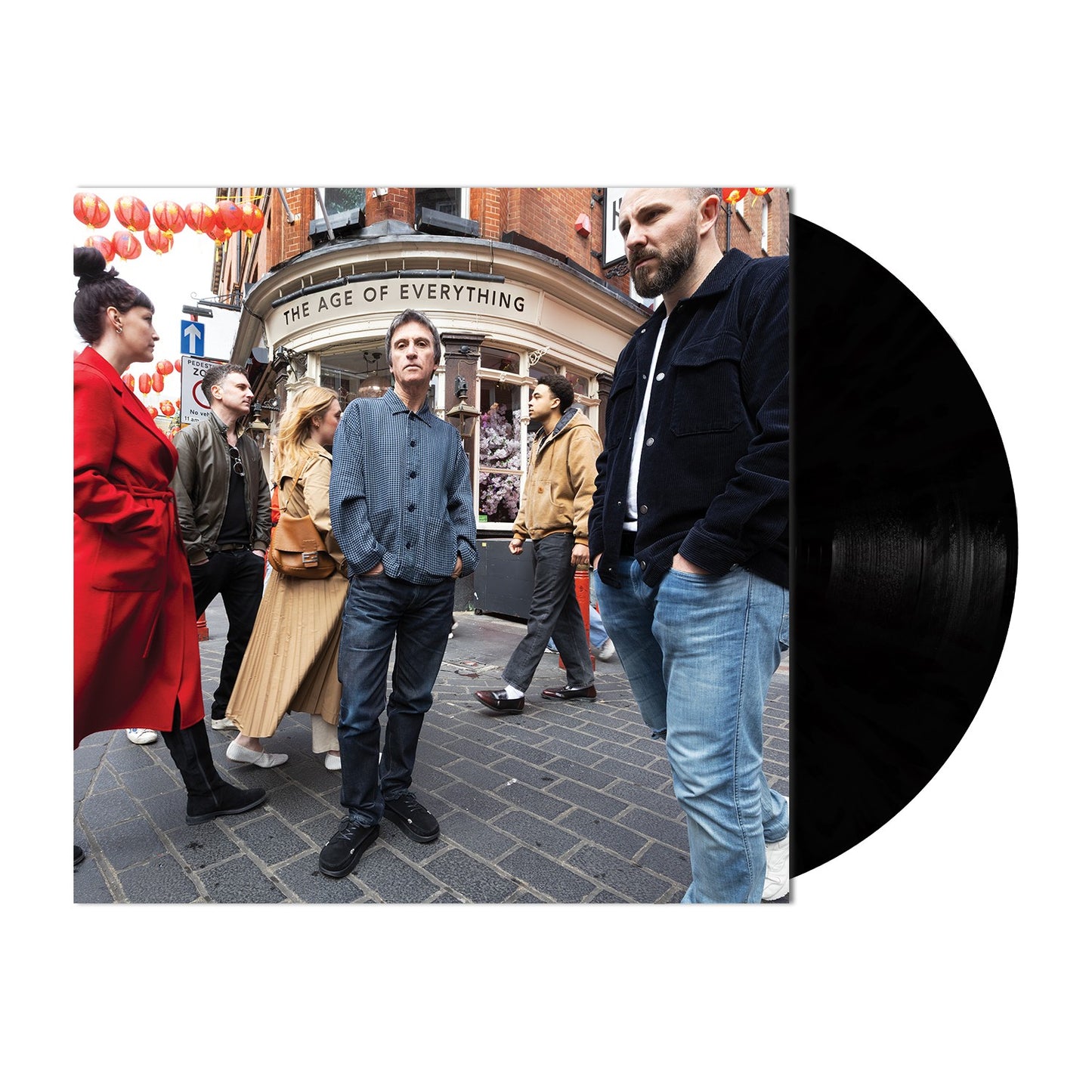 Image of Back Cover of LP - NEW/NEW - JOHNNY MARR, The Age of Everything (BMG; 964264691, US 2026, 140g Black Vinyl), , The Age Of Everything is Johnny Marr's fifth full length studio record. Written in London, developed live on the road across the East Coast of North America and recorded in Manchester, The Age Of Everything captures the energy and tensions of the city. Sharp, fast and dynamic, filled with ideas and possibilities. “This is the record that’s been the most cathartic. The title came to me ear