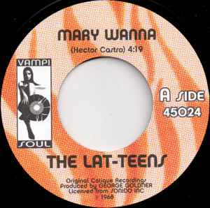 Image of Back Cover of 7" - EX/EX - THE LAT-TEENS, Mary Wanna / Smoke Shop (Vampi Soul; 45024, Spain 2005, Company Sleeve), ,  - 2526075E