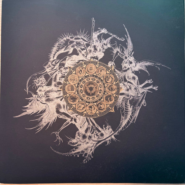 Image of Front Cover of LP - VG+/VG - SUNDECAY, The Blood Lives Again (Oxidized Records; 003, Canada 2026, 8 Panel Fold Out Sleeve printed in metallic &  glow-in-the-dark inks, 180 Gram "Washed Blood" (Purple) Vinyl, Ltd to 500, Numbered), No. 43, Hairlines,  - 2546030S