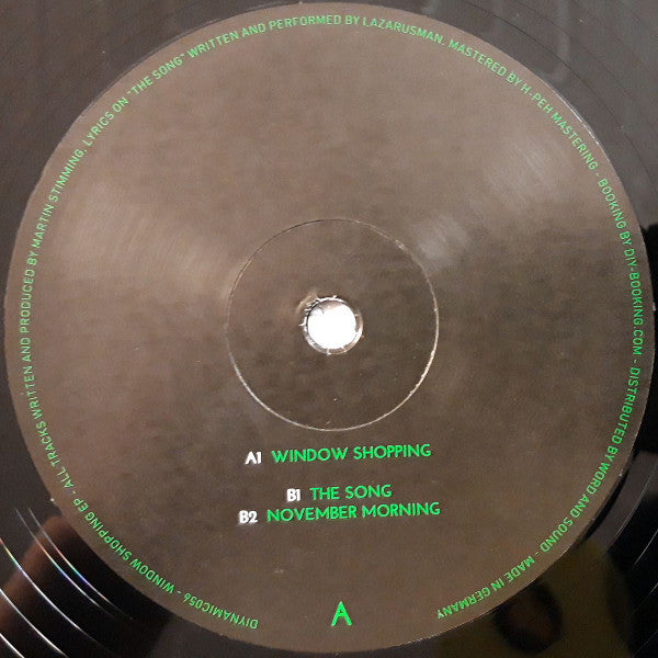 Image of Label Cover of LP - VG/G+ - STIMMING, Window Shopping EP (Diynamic Music; DIYNAMIC 56, Germany 2012), A few surface marks on both sides of disk,  - 2546081S