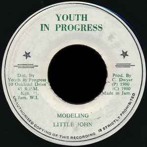 Image of Front Cover of 7" - /VG+ - LITTLE JOHN / CAPTAIN SINBAD, Modeling / A1 Sound (Youth In Progress; none, Jamaica 1980), ,  - 2526084E