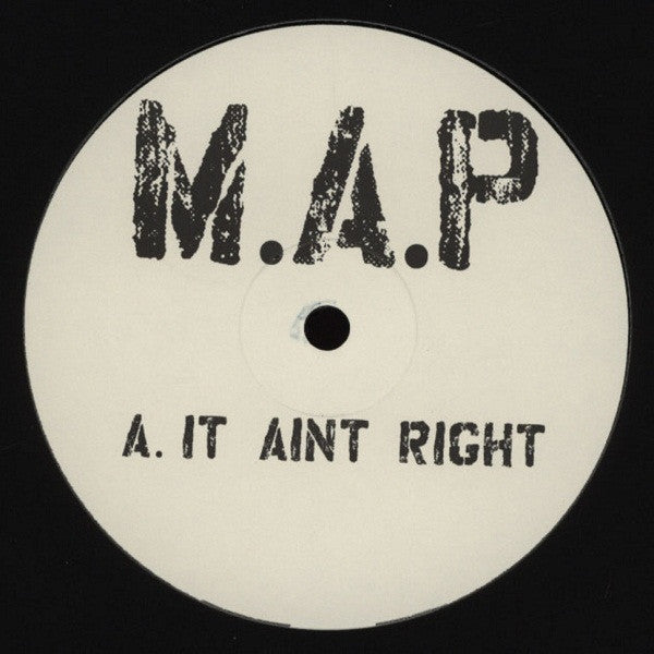 Image of Front Cover of 12" - /VG - M.A.P, It Ain't Right / Jimmy Kendricks (Lobster Boy; MAP001, UK 2013, Limited Edition), Light marks.,  - 2546055S