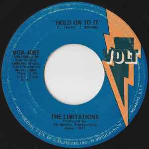 Image of Front Cover of 7" - /G+ - THE LIMITATIONS, Hold On To It / All Because Of You (Volt; VOA-4057, US 1971), Marks on disc. Plays well above grade.,  - 2526100E