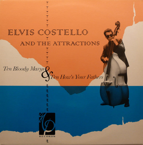 Image of Front Cover of LP - VG+/VG - ELVIS COSTELLO AND THE ATTRACTIONS, Ten Bloody Marys & Ten How's Your Fathers (Imp Records; FIEND 27, UK 1984), ,  - 2526051E