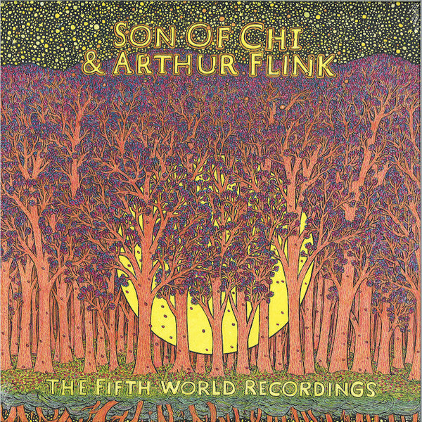 Image of Front Cover of LP - VG+/EX - SON OF CHI & ARTHUR FLINK, The Fifth World Recordings (Astral Industries; AI-32, UK 2022, Picture Sleeve, Black Inner), Looks unplayed, in opened shrinkwrap.,  - 2526114E
