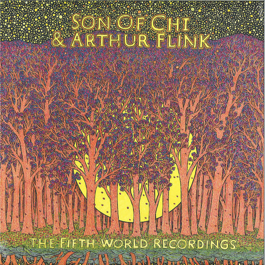 Image of Front Cover of LP - VG+/EX - SON OF CHI & ARTHUR FLINK, The Fifth World Recordings (Astral Industries; AI-32, UK 2022, Picture Sleeve, Black Inner), Looks unplayed, in opened shrinkwrap.,  - 2526114E