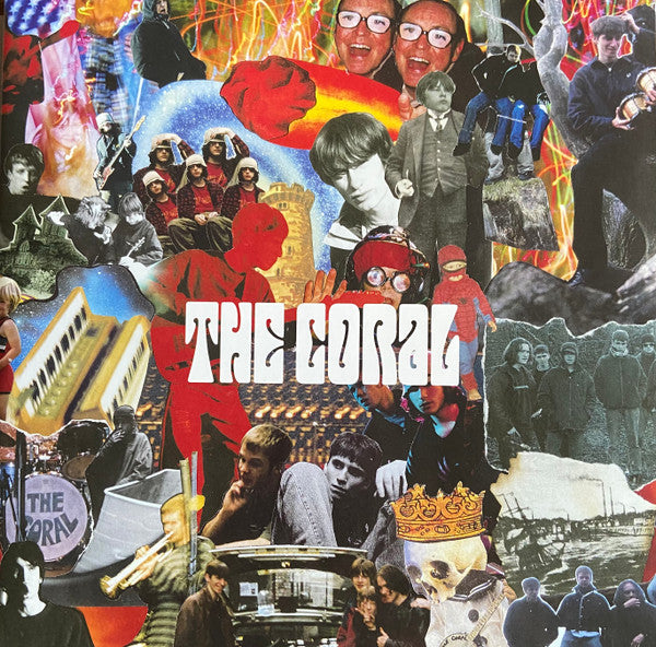 Image of Front Cover of 2xLP - EX/VG+ - THE CORAL, The Coral (Run on Records ; RO-002-LP, UK 2022 Reissue, Gatefold, 2 Inners, Picture Discs), Strong VG+,  - 2526227E