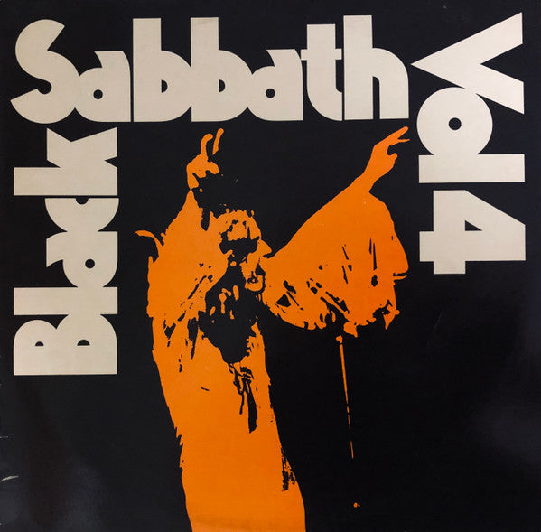 Image of Front Cover of LP - VG/G+ - BLACK SABBATH, Black Sabbath Vol. 4 (NEMS Black Labels With Two Pressing Rings; NEL 6005, Ireland 1982 Reissue, JC C-P Runouts), Light marks only,  - 2516093C