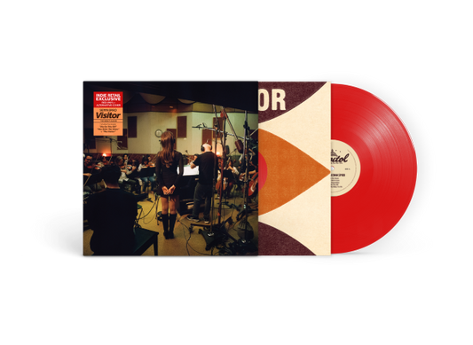 Image of Front Cover of LP - NEW/NEW - SIENNA SPIRO, Visitor (Capitol; 5778397, Europe 2026, Red Vinyl with Alternate Sleeve), , A phenomenal new vocal talent with uncompromising vision, SIENNA SPIRO is here with her debut album, Visitor, a striking opening statement from an artist of undeniable longevity. Visitor Features Billboard charting & RIAA Platinum & Gold singles  Die On This Hill  &  You Stole The Show , as well as new hit single  The Visitor . Having amassed over 1.3 Billion streams ahead of her 