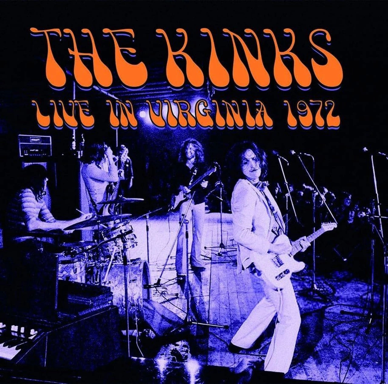 Image of Front Cover of 2xLP - NEW/NEW - THE KINKS, Live In Virginia 1972 (London Calling; LC2LPC5115, Europe 2023), ,  - 2436265E