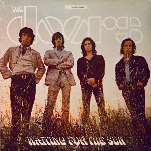 Image of Front Cover of LP - VG/EX - THE DOORS, Waiting For The Sun (Elektra ; P-10500E, Japan 1978 Reissue, Gatefold, Insert, No Obi), Slight Stain And Ring Wear To Sleeve,  - 2526211E