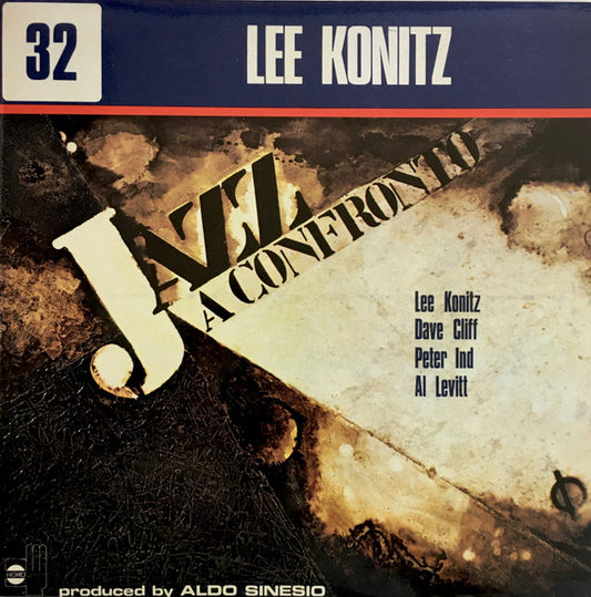 Image of Front Cover of LP - VG/VG - LEE KONITZ, Jazz A Confronto 32 (Horo Records; HLL 101-32, Italy 1976, Picture Sleeve, Inner), ,  - 2526236E