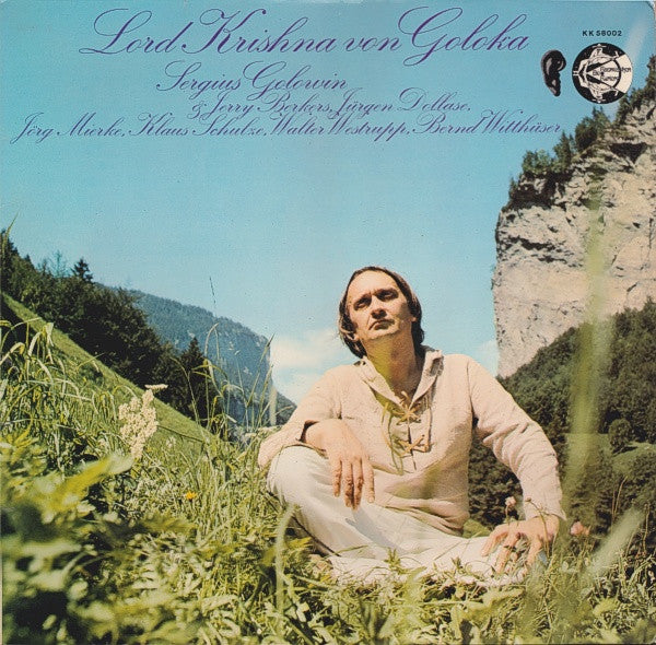 Image of Front Cover of LP - VG+/VG+ - SERGIUS GOLOWIN, Lord Krishna Von Goloka (Die Kosmischen Kuriere ; KK 58002, Germany 1973, Laminated Gatefold Sleeve), Very Strong VG+, Edge Wear,  - 2526209E