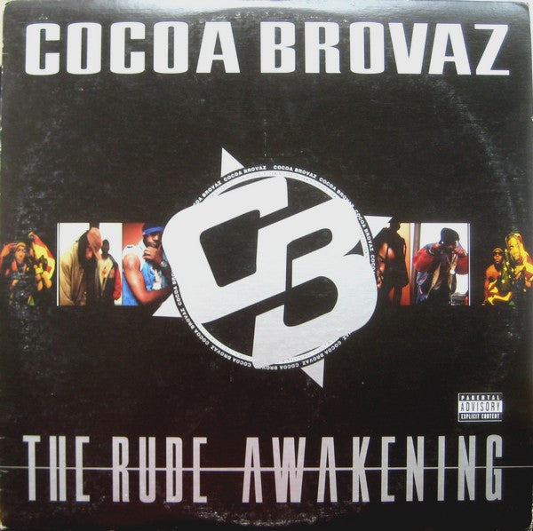 Image of Front Cover of 2xLP - G+/G - COCOA BROVAZ, The Rude Awakening (Priority Records; P1 50699, US 1998, Picture Sleeve), Records marked and sides A & D both fogged and play through with some background noise throughout. Sleeve shrink-wrap; wear and damage along opening and particularly at top corner. Other corners bumped,  - 3616378C