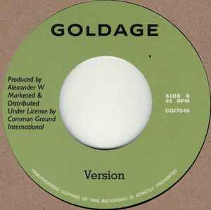 Image of Back Cover of 7" - /EX - BOOM & THE VOLTSONG, Stepping Up To Zion (Goldage; CGI7049, UK 2023 Reissue), ,  - 2556075S