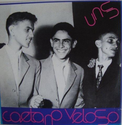 Image of Front Cover of LP - VG+/VG - CAETANO VELOSO, Uns (Philips; 812 747-1 8, Brazil 1983, Inner), Strong VG to disc - only a few superficial marks. Sleeve has some very light shelf wear but otherwise nicely intact.,  - 2516204C