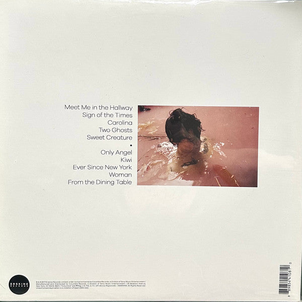 Image of Back Cover of LP - VG+/VG+ - HARRY STYLES, Harry Styles (Columbia; 88985 439031, Europe 2017, Gatefold, Booklet, With 4 Photo Prints, Webstore Exclusive 180 Gram White Vinyl), L,  - 2516260C