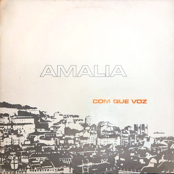 Image of Front Cover of LP - VG/VG - AMALIA, Com Que Voz (Columbia; SPMX 5012, Portugal 1970, Fold Out Sleeve, Booklet), Solid VG across the board.,  - 2516277C