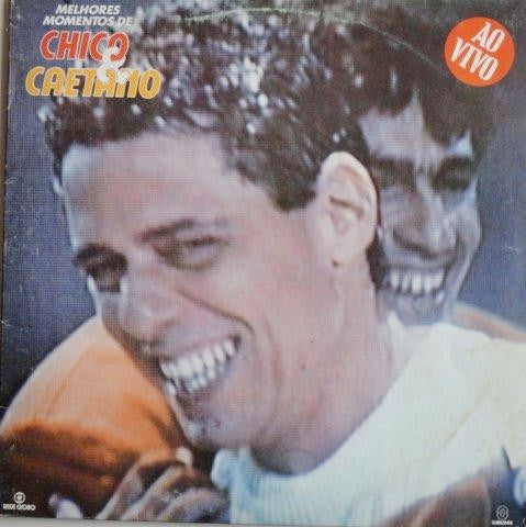 Image of Front Cover of LP - VG/VG+ - CHICO & CAETANO, Melhores Momentos De Chico & Caetano (Som Livre; 530.045, Brazil 1986), Writing on front of sleeve.,  - 2516278C