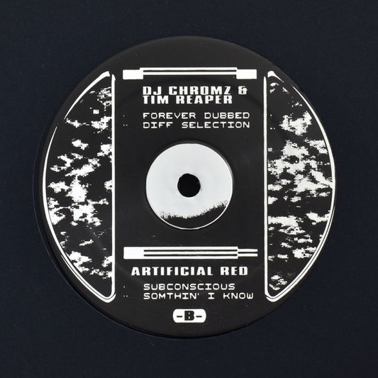 Image of Front Cover of 12" - VG+/VG+ - DJ CHROMZ & TIM REAPER / ARTIFICIAL RED, FR024 (Future Retro London; FR024, UK 2023, Company Sleeve), Strong VG+,  - 2546175S