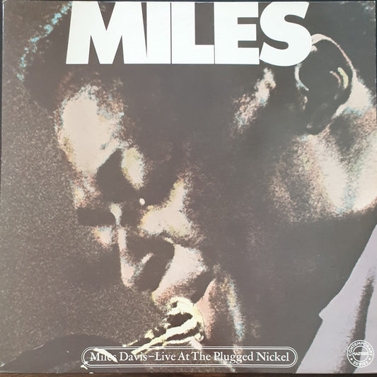 Image of Front Cover of 2xLP - G+/VG - MILES DAVIS, Live At The Plugged Nickel (CBS; CBS 88606, Europe 1980s, Gatefold), Sleeve staining and residue on reverse, some liquid wear / damage on front. Some wear at edges and corners,  - 2516287C