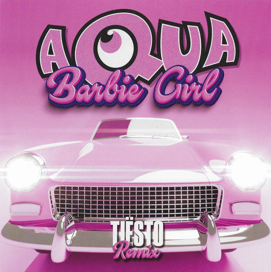 Image of Front Cover of 7" - EX/EX - AQUA, Barbie Girl (Ti sto Remix) / Barbie Girl (Geffen Records ; 5820487, Worldwide 2023, Picture Sleeve, Inner, Pink Vinyl), ,  - 2526306E