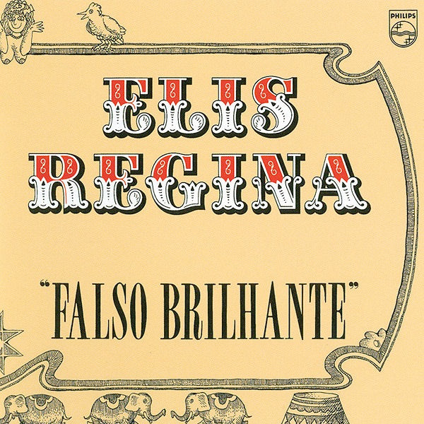 Image of Front Cover of LP - VG/G+ - ELIS REGINA, Falso Brilhante (Philips; 6349.159, Brazil 1976, Gatefold), Quite a few light marks.,  - 2516320C