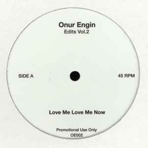 Image of Front Cover of 12" EP - /VG+ - ONUR ENGIN, Edits Vol.2 (OE Edits; OE002, Turkey 2011, White Vinyl), ,  - 2546183S