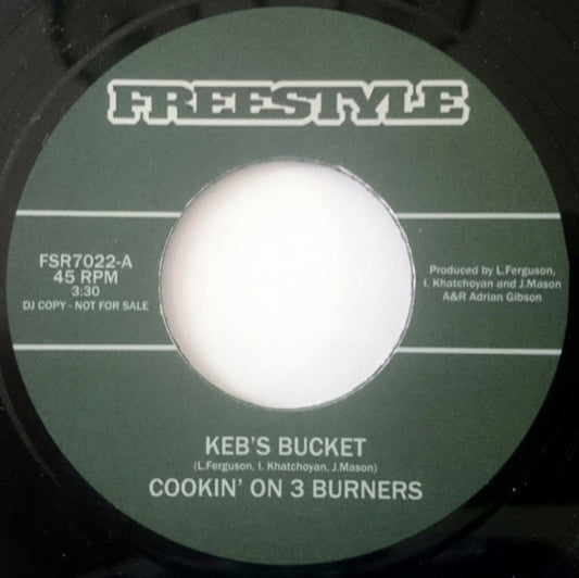Image of Front Cover of 7" - VG/VG - COOKIN' ON 3 BURNERS, Keb's Bucket / Redback (Freestyle Records; FSR7022, UK 2006, Company Sleeve), ,  - 2516330C