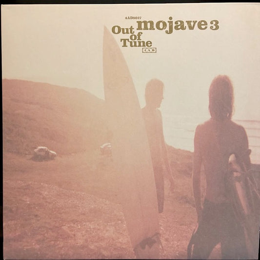 Image of Front Cover of LP - NEW/NEW - MOJAVE 3, Out Of Tune (4AD; 4AD0827LP, Europe 2026 Reissue), , Based on his work on Belle & Sebastian s If You're Feeling Sinister, the band hired producer Tony Doogan and decamped to Cava Studios in Glasgow to properly record Out of Tune, which turned into a long process of remixing, rerecording, and adding new elements like pedal steel and brass. While the procedure was laboured, the highly polished result is a bright, largely upbeat record that showcases a new sophi