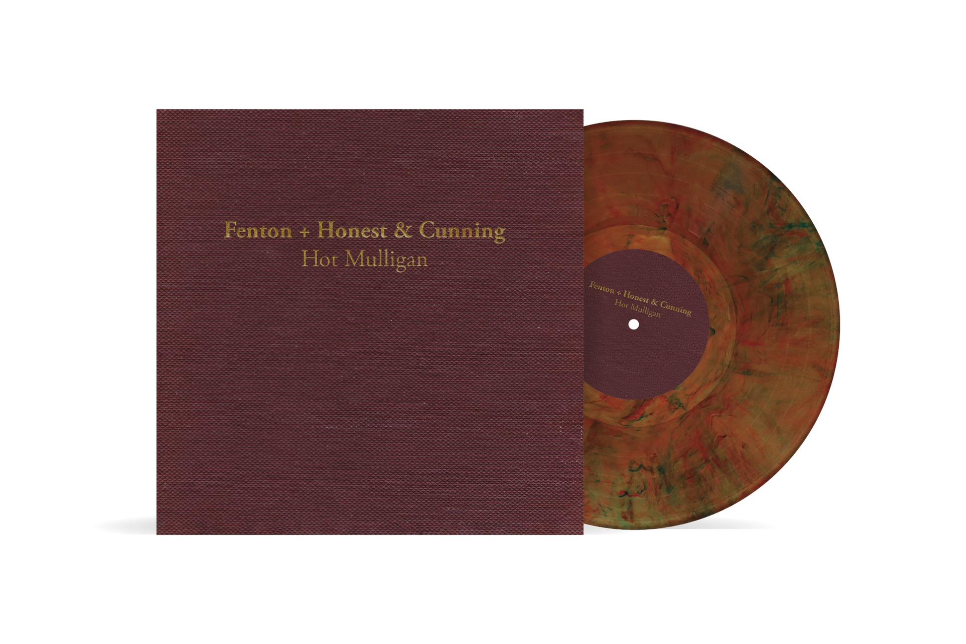 Image of Back Cover of LP - NEW/NEW - HOT MULLIGAN, Fenton + Honest & Cunning (Wax Bodega; WAX35LP1, Europe ), , Hot Mulligan is a ride-or-die testament to staying true to yourself. When the emo band formed in 2014 and cut their teeth playing house shows and naming songs by closing their eyes and typing into auto-correct on their phones, no one expected they'd be selling out thousand-cap venues, one of their scene's most respected bands a decade later. But as Hot Mully releases their phenomenal fourth LP, T