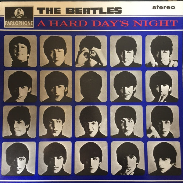Image of Front Cover of LP - VG+/VG+ - THE BEATLES, A Hard Day's Night (Parlophone; PCS 3058, UK 1985 Reissue), ,  - 2526323E