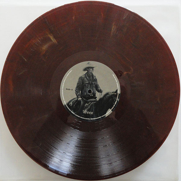 Image of Label Cover of LP - VG/VG+ - WEEN, 12 Golden Country Greats (Plain Recordings; PLAIN142, US 2010 Reissue, Inner, Brown Marbled Vinyl), Corner crease,  - 2546159S