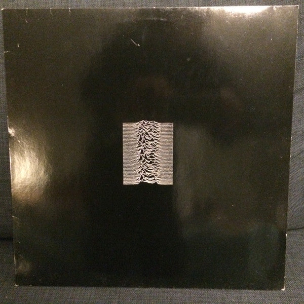 Image of Front Cover of LP - VG/G - JOY DIVISION, Unknown Pleasures (Factory No "n b" Logo; FACT 10, Scandinavia 1981 Reissue, Non-Textured Sleeve, Inner With Square Corners), Covered in light marks but plays surprisingly well. Heavy edge wear, sticker residue on inner.,  - 2516262C