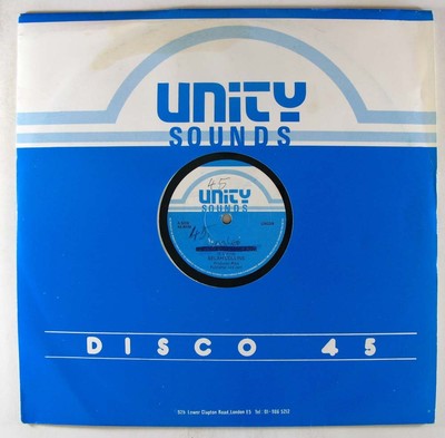Image of Front Cover of 12" - G+/VG - SELAH COLLINS, Pick a sound/ Juggler (Unity Sounds; UNO28, UK 1980s, Company Sleeve), Lots of superficial lines, plays strong VG or better. In rare Unity company sleeve.,  - 2516346C