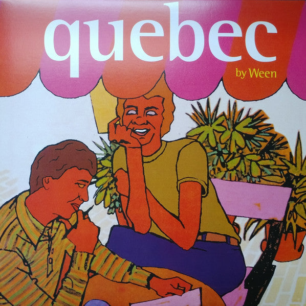 Image of Front Cover of 2xLP - VG/VG+ - WEEN, Quebec (Schnitzel Records; SRLP1255214, UK, Europe & US 2010 Reissue, 2 Inners, 180 Gram Vinyl), Top edge seam split, corner bump,  - 2546161S