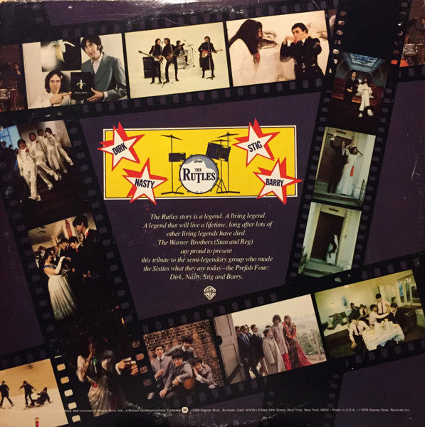 Image of Back Cover of LP - VG/VG+ - THE RUTLES, The Rutles (Warner Bros. Records; HS 3151, US 1978, Booklet & Inner), ,  - 2526330E