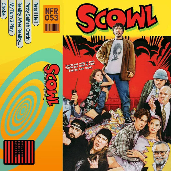 Image of Front Cover of Cassette - EX/EX - SCOWL, Reality After Reality... (Nuclear Family Records; NFR053, UK 2020, Orange Tape), ,  - 2556042S