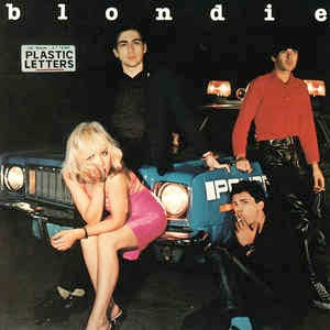 Image of Front Cover of LP - VG+/VG+ - BLONDIE, Plastic Letters (Chrysalis Blue/White; CHR 1166, UK 1978, Porky / "PECKO" Runout), ,  - 2526372E