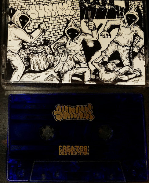 Image of Front Cover of Cassette - EX/EX - SUNAMI, Sunami (Creator-Destructor Records; none, US 2020, Blue Tape), ,  - 2556043S