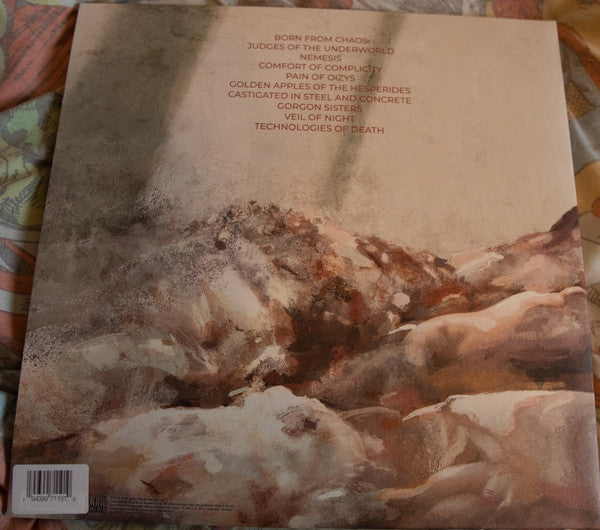 Image of Back Cover of LP - VG+/VG+ - VENOM PRISON, Erebos (Century Media; 19439932251, Europe 2022, Textured Gatefold Sleeve, Insert & Black Inner, Glow In The Dark Vinyl, Limited to 500 Copies), Light edge wear. ,  - 2546209S