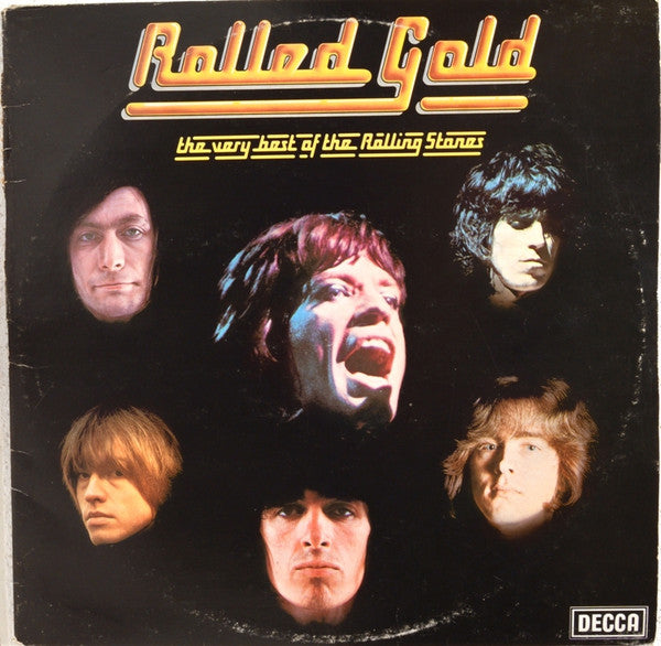 Image of Front Cover of 2xLP - VG/VG - THE ROLLING STONES, Rolled Gold - The Very Best Of The Rolling Stones (Decca; ROST 1/2, UK 1978 Reissue, Gatefold), ,  - 2526333E