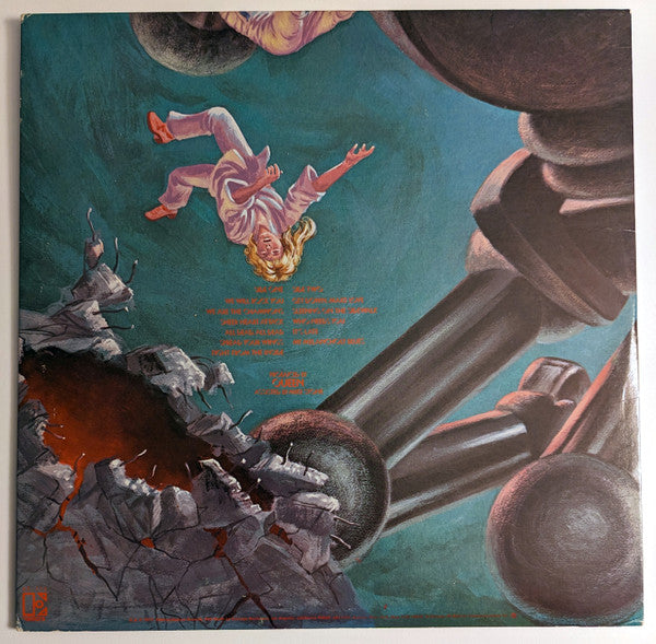 Image of Back Cover of LP - VG/VG - QUEEN, News Of The World (Elektra; 6E-112, US 1977, Gatefold, Inner), ,  - 2526343E