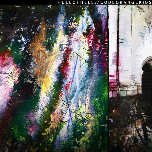 Image of Front Cover of 7" - VG+/VG - FULL OF HELL / CODE ORANGE KIDS, Full Of Hell//Code Orange Kids (Topshelf Records; TSR056, US 2013, Insert, Purple Vinyl), Hairlines and scuffs.,  - 2556192S