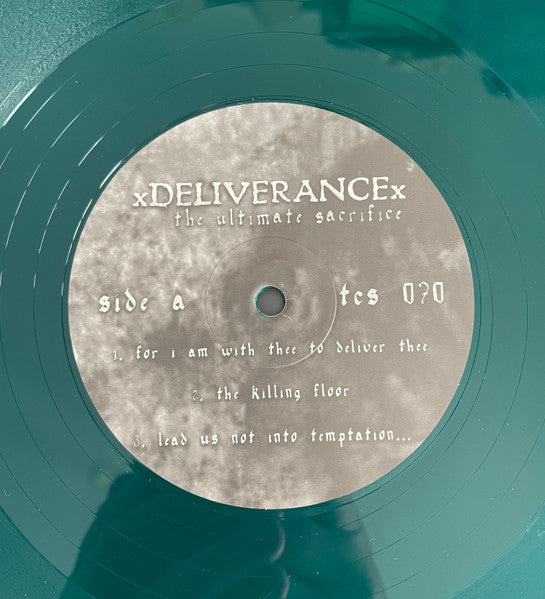 Image of Label Cover of LP - VG+/VG+ - XDELIVERANCEX, The Ultimate Sacrifice (The Coming Strife Records; TCS 070, UK 2022, With Alternate Artwork Wraparound Sleeve, Green Vinyl, Ltd to 40 Numbered), No. 37,  - 2546222S