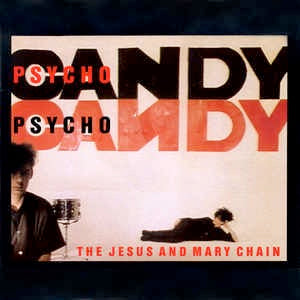 Image of Front Cover of LP - VG/VG - THE JESUS AND MARY CHAIN, Psychocandy (Blanco Y Negro; 240 790-1, Europe 1985, No Inner, Chequered Flag Labels), Strong VG Throughout, A few super fine wispy hairlines, Good gloss, A few light spine and edge pinches, No OIS,  - 2516382C