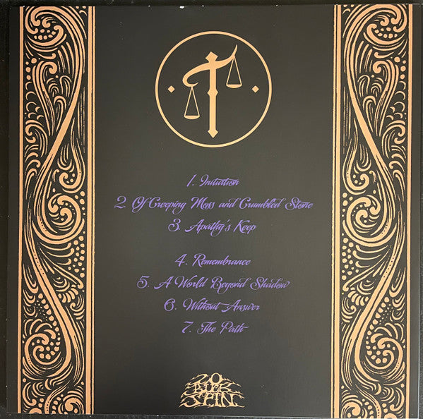 Image of Back Cover of LP - VG+/VG+ - TRIBUNAL, The Weight Of Remembrance (20 Buck Spin; SPIN168, US 2023, Insert & Black Inner, Gold / Bone Merge Vinyl), In hype stickered plastic outer.,  - 2526413E